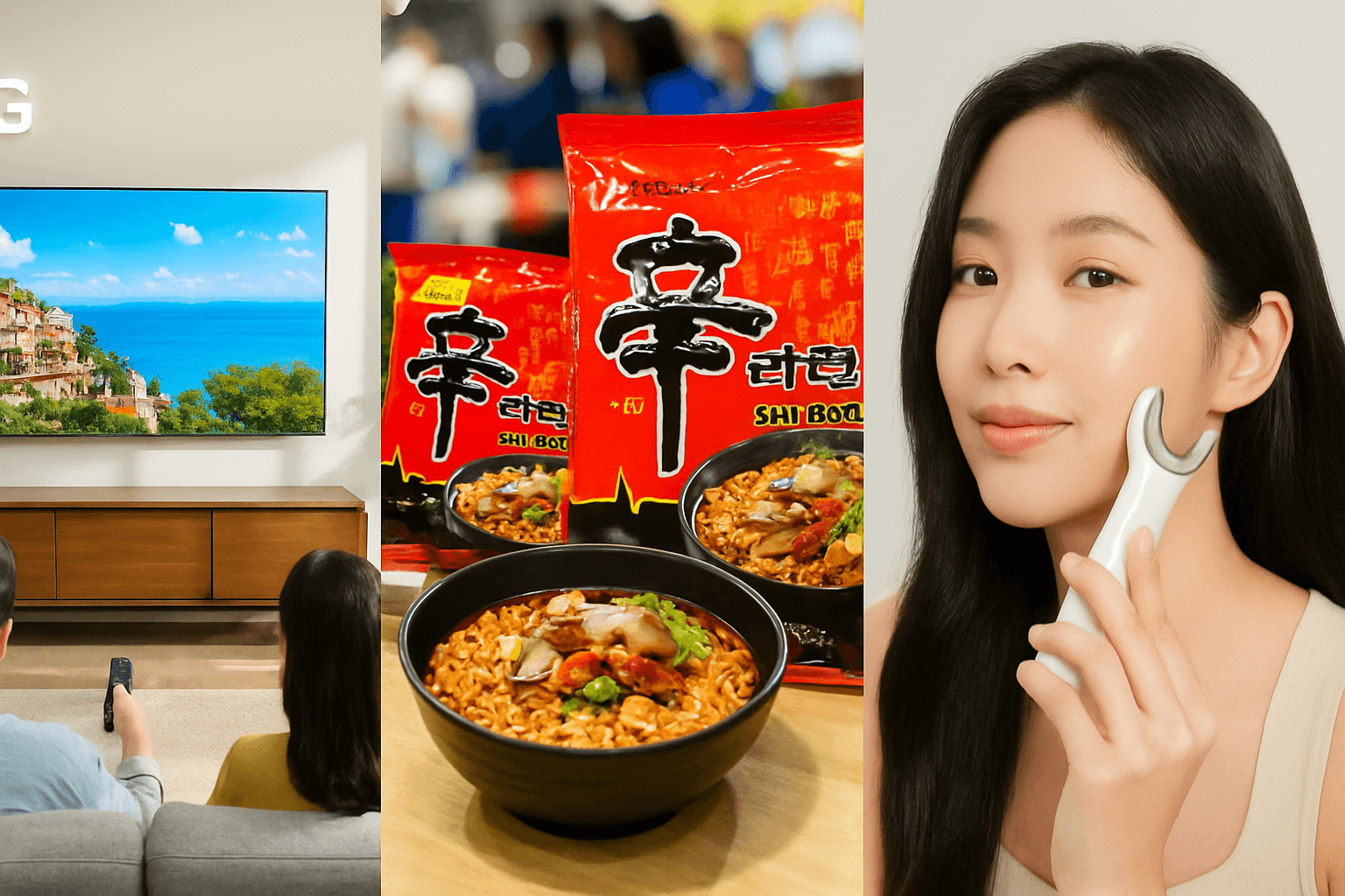 K-Brands Are Going Global: LG's Southeast Asia House Party, Nongshim at a Bangkok Food Expo, and a Beauty Device Going Viral